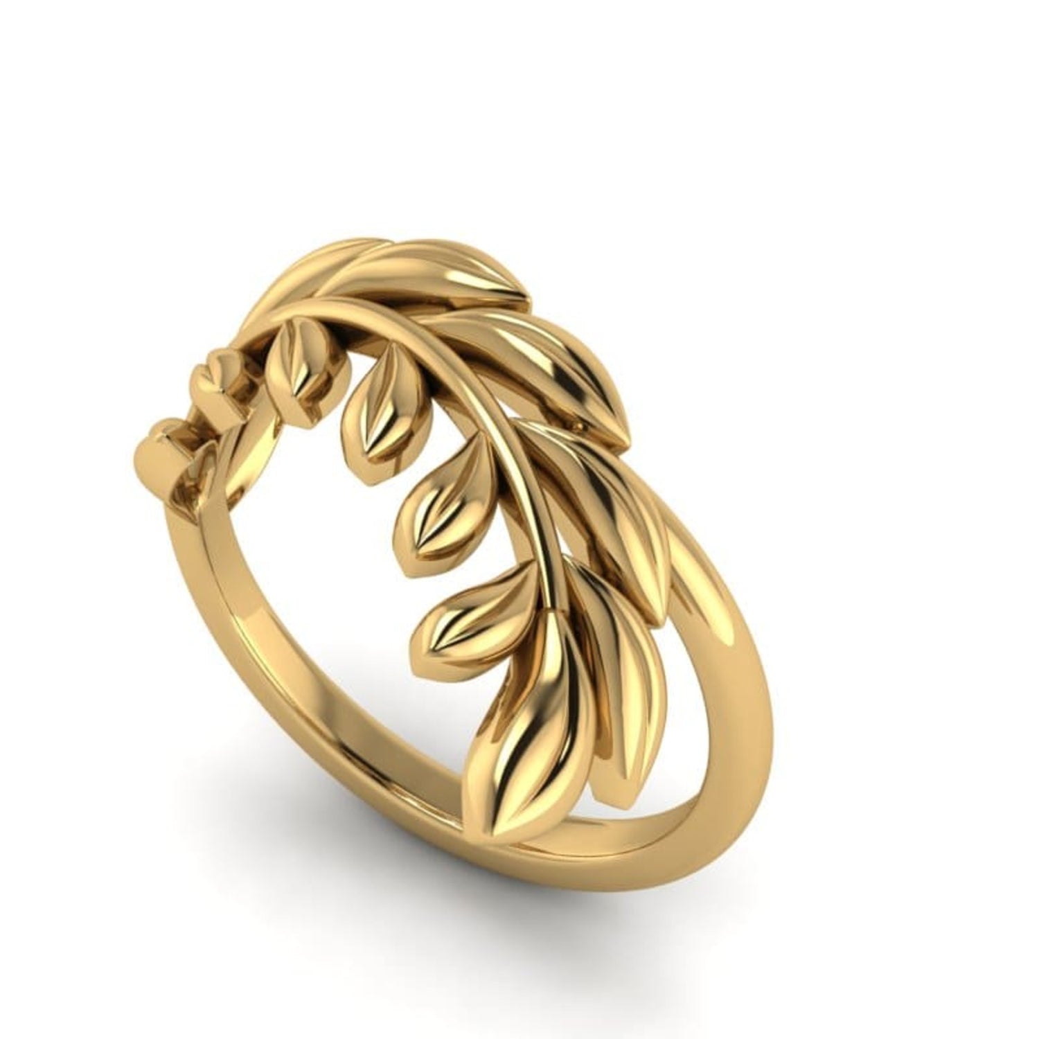 Leaf & Laurel Ring