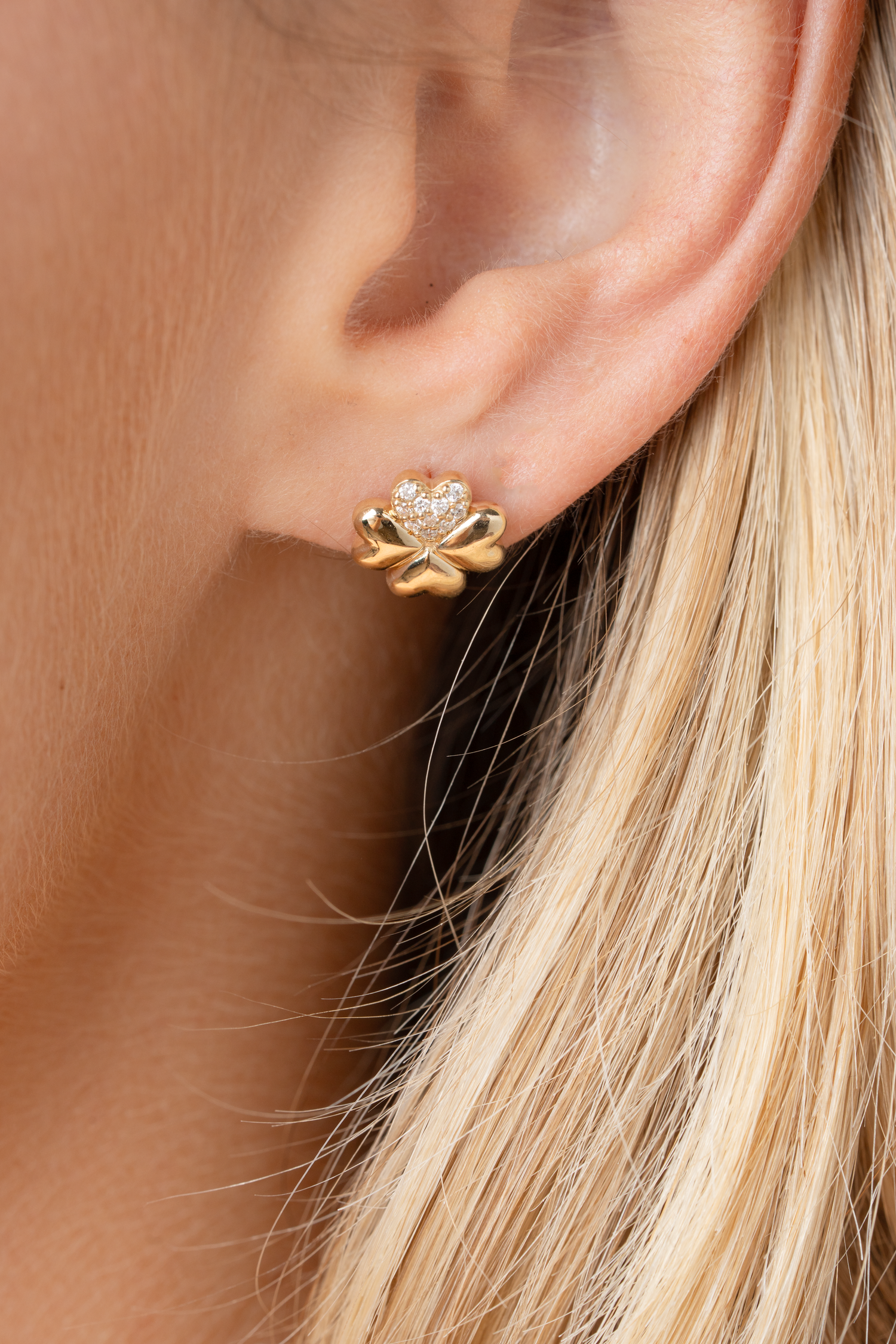 Four Leaf Clover Earrings