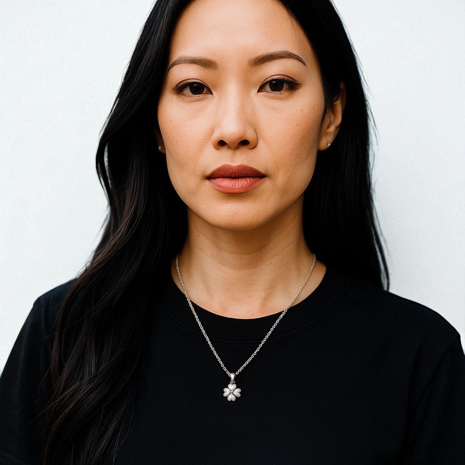 Four Leaf Necklace (no stones)